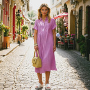Women’s Lightweight Summer Dress | Airy Feminine Beach Dress for Warm Weather