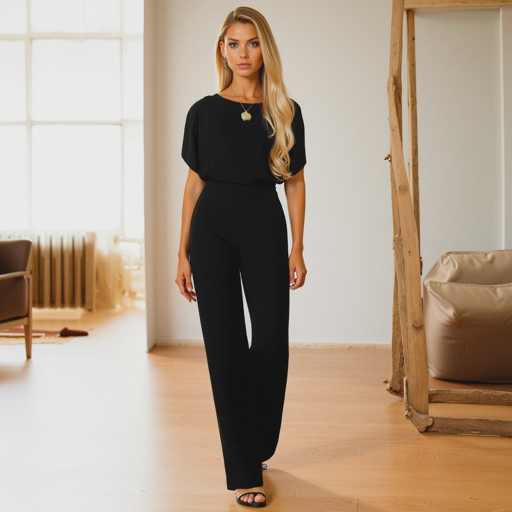 Women’s Elegant Summer Jumpsuit | Lightweight Stylish One-Piece Outfit for Day & Evening Wear