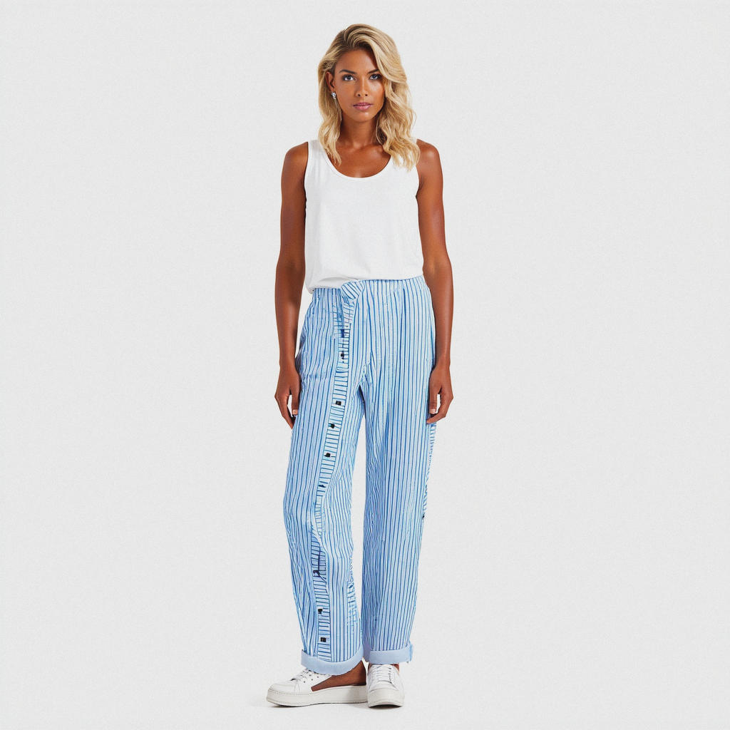 Women’s Linen Trousers | Lightweight Relaxed Fit Summer Trousers for Casual & Smart Wear
